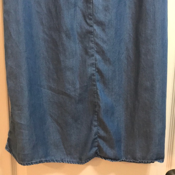 Lucky Brand denim style shift dress size XS - Picture 2 of 8